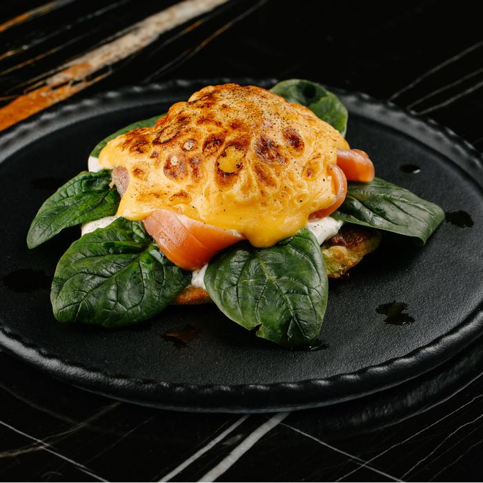 Яйцо Бенедикт с лососем <p class="ves">240 г</span>