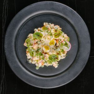 Оливье с курицей