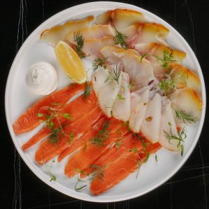 Рыба слабого посола и холодного копчения