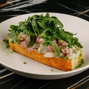 Брускетта с судаком и авокадо<p class="ves">250 г</span>