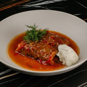 Голубцы с говядиной и сметаной <p class="ves">280 г</span>