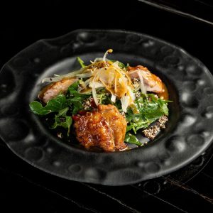 Салат с цыпленком и фенхелем